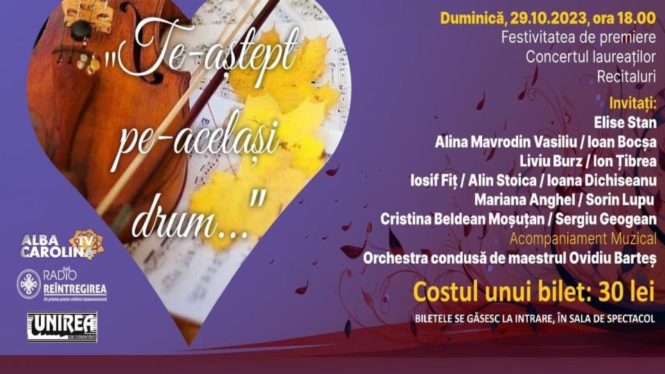 Festival De Interpretare A Romanței La Zlatna: Când Se Va Desfășura